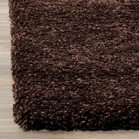 Modern Brown Shaggy Hall Carpet